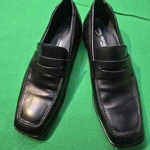 Via Spiga Men Black Shoes Size 9